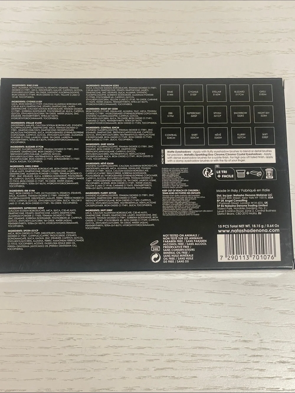Natasha Denona Xenon Eyeshadow Palette